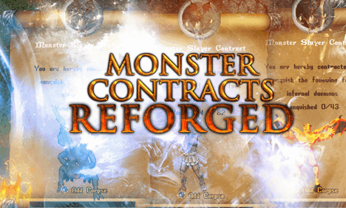 Monster Contracts Reforged.